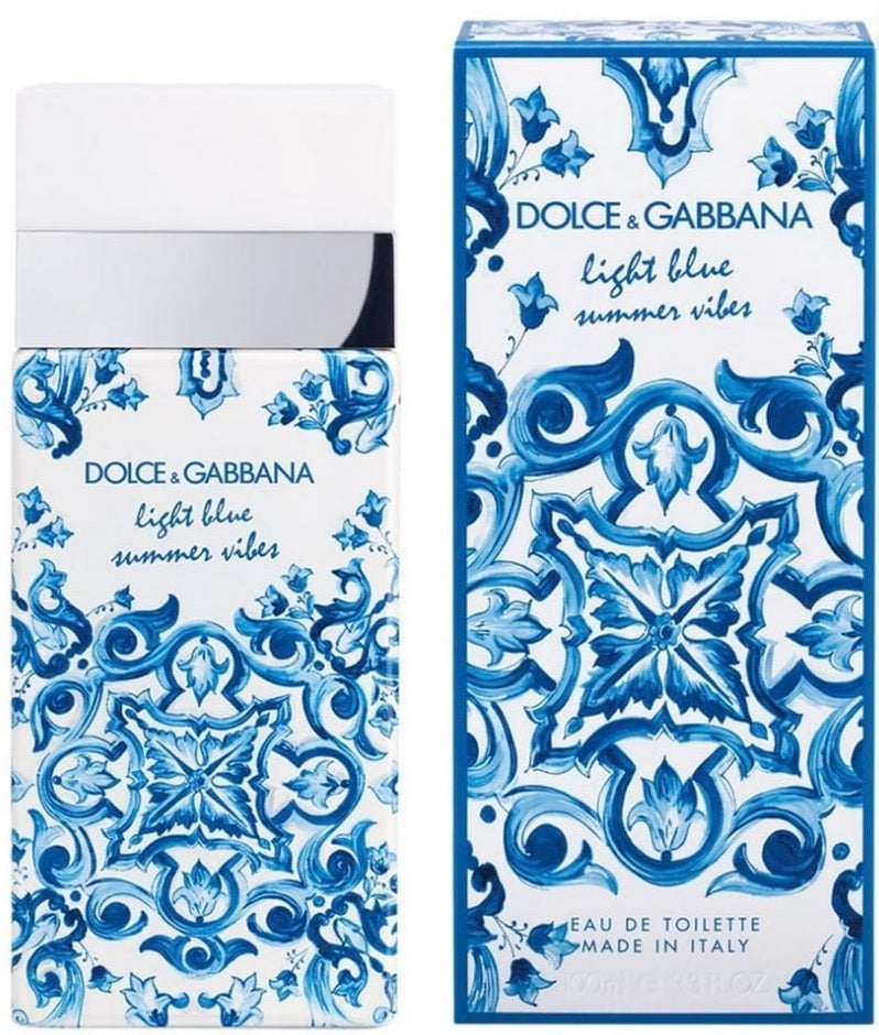 DOLCE & GABBANA Light Blue Summer Vibes EDT Spray 3.3 oz For Women
