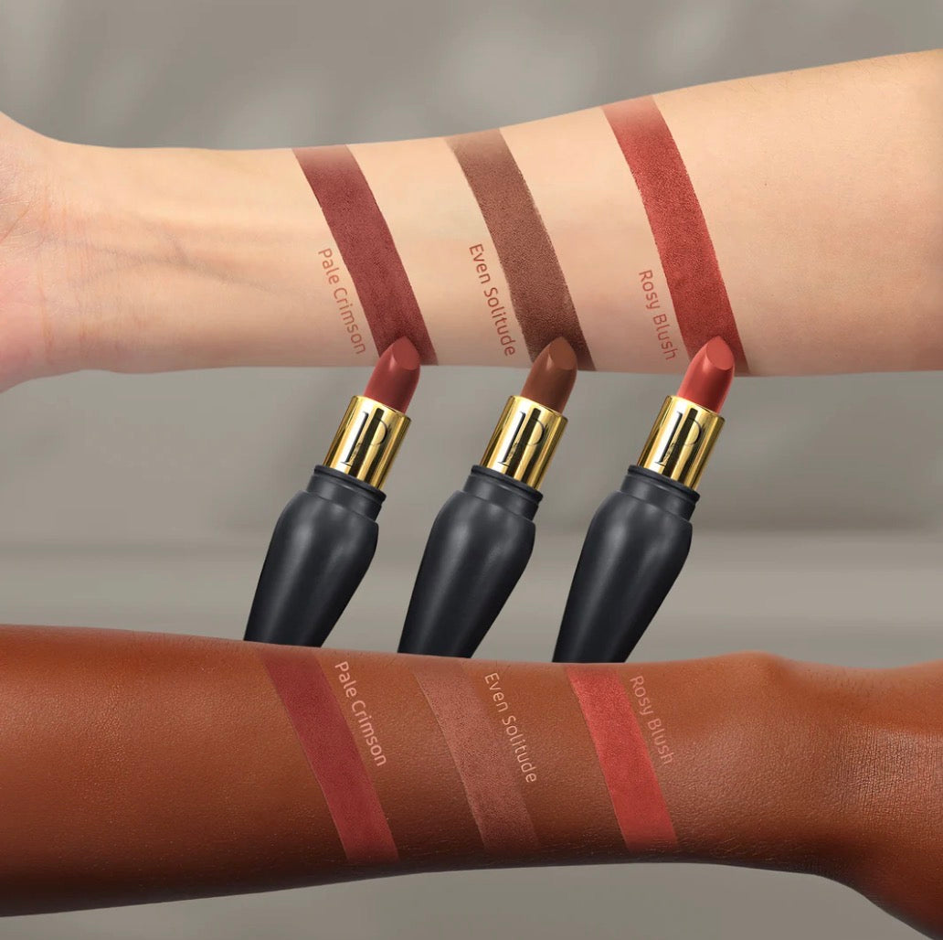Rosy Blush Prestige Obsidian Dusty Red Shiny Lipstick
OBSIDIANLIP03