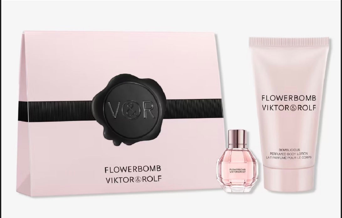 Viktor&Rolf gift set for women 7ml edp and 50ml perfumed body lotion